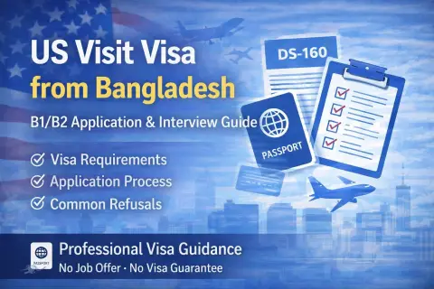 US Visit Visa (B1/B2) from Bangladesh: Complete Application & Interview Guide