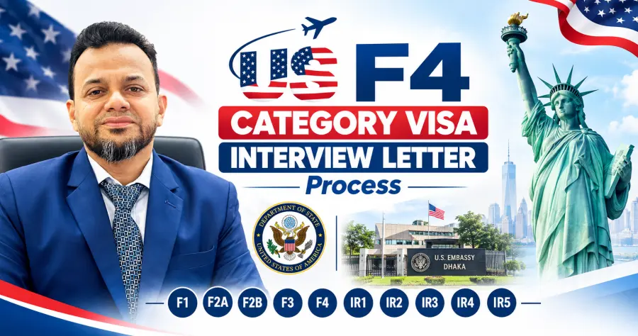 US F4 Visa Interview Letter Process: Recent Interview Experience, Questions, Required Documents, and Understanding