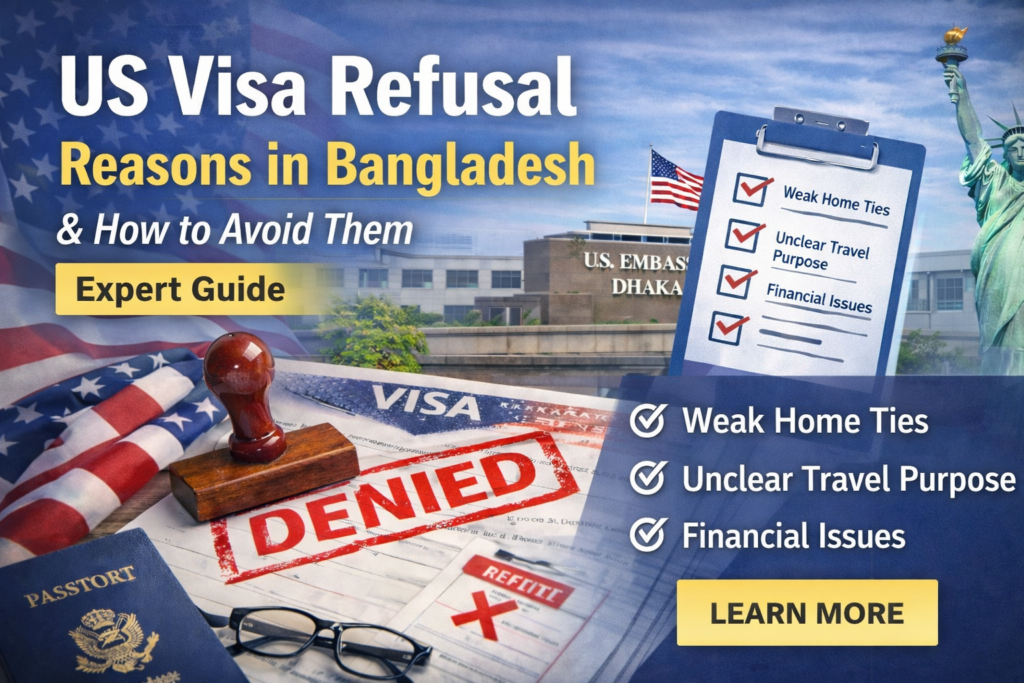 US visa refusal guide for Bangladesh