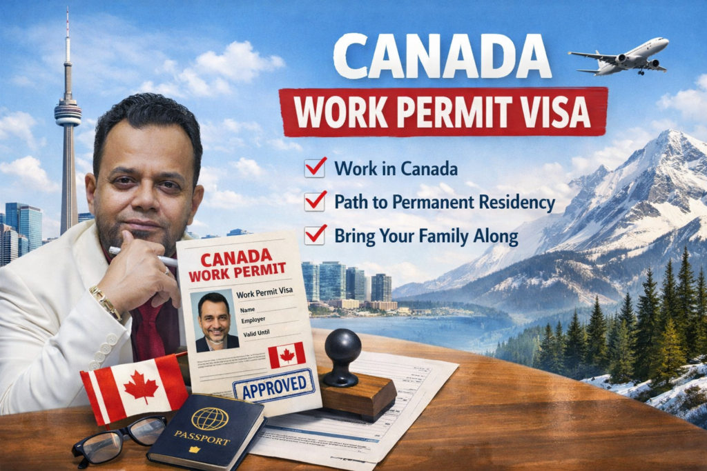 Apply for Canada work permit visa with this detailed guide. Learn types, LMIA, requirements, and fees.